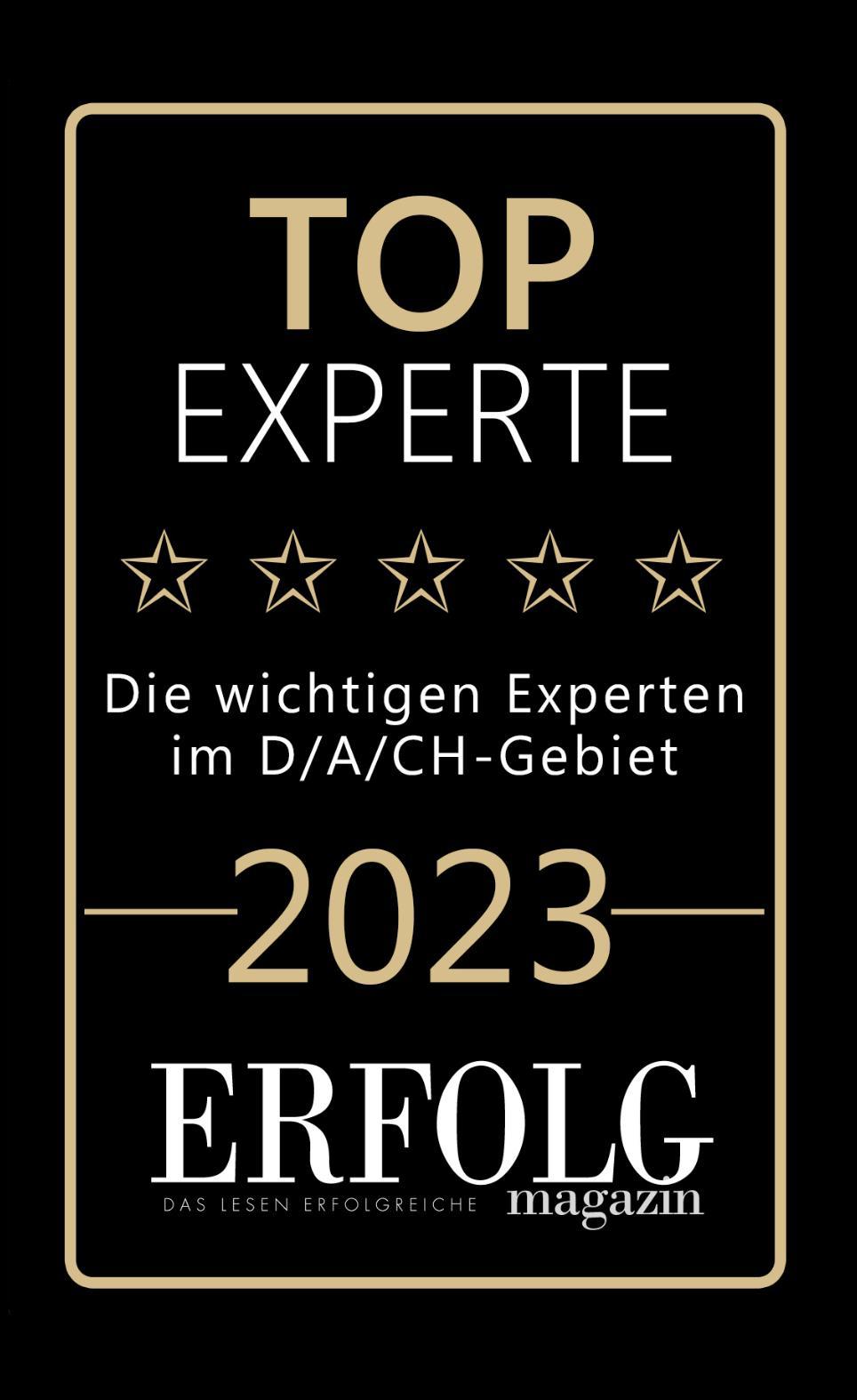 Erfolg Magazin Top Experte 2023
