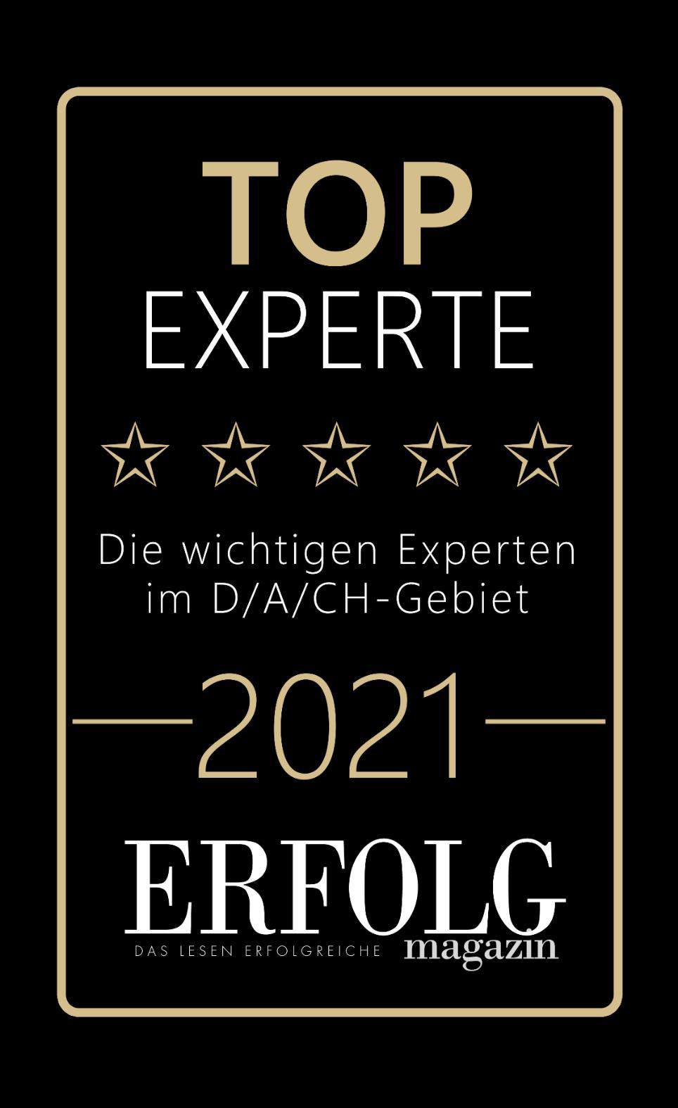 Erfolg Magazin Top Experte 2021